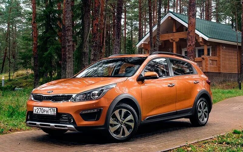 Киа икс лайн фото В Беларуси начали продавать обновленный Kia Rio X-Line