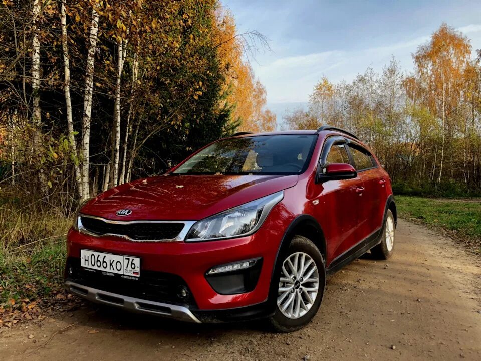 Киа икс лайн фото По дороге с ТО1 побывал на тест-драйве Skoda Rapid 1.4TSI DSG. - KIA Rio X-Line,