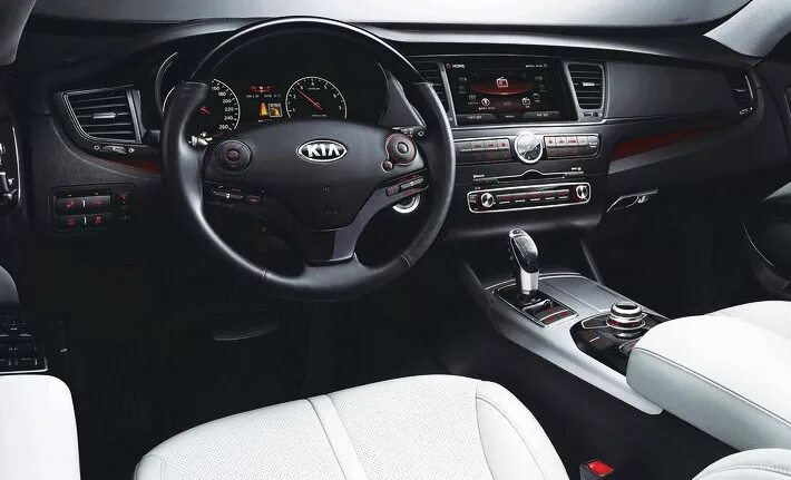 Киа интерьер фото В Южной Корее стартовали продажи Kia K9. Цены - от $46,9 тыс.