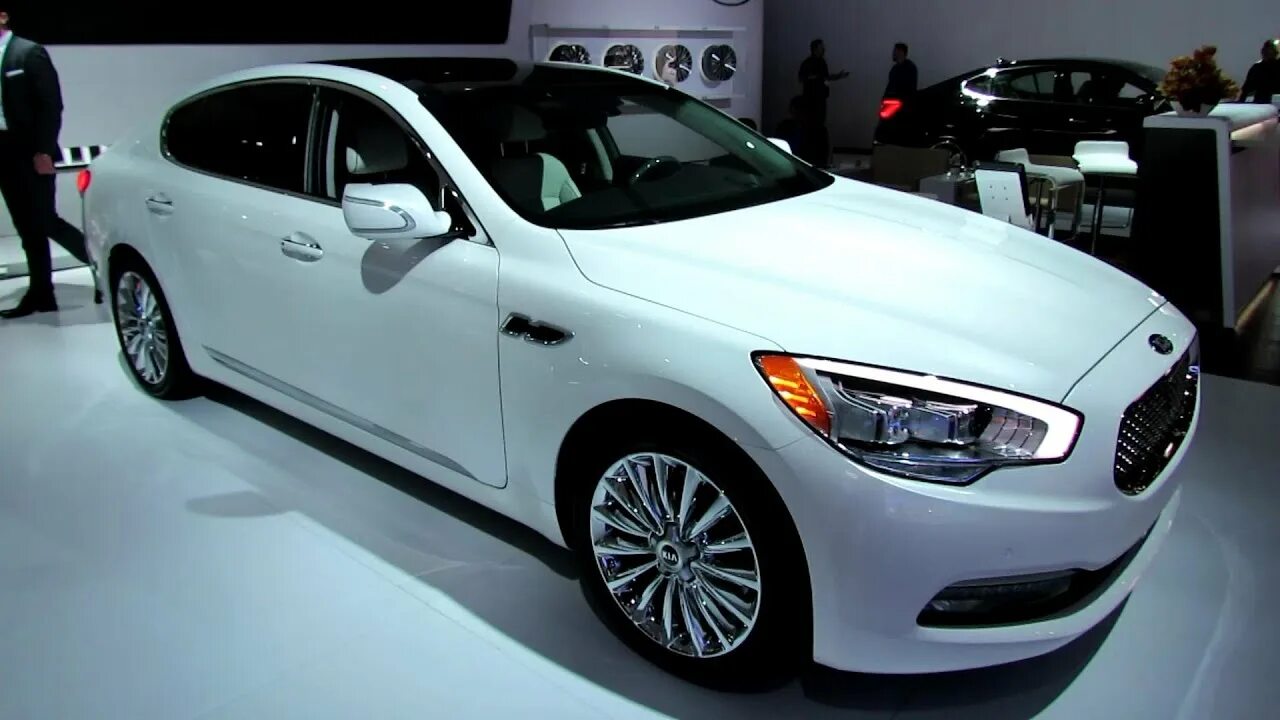 Киа к 10 фото 2014 KIA K900 V8 - Exterior and Interior Walkaround - 2014 Detroit Auto Show - Y