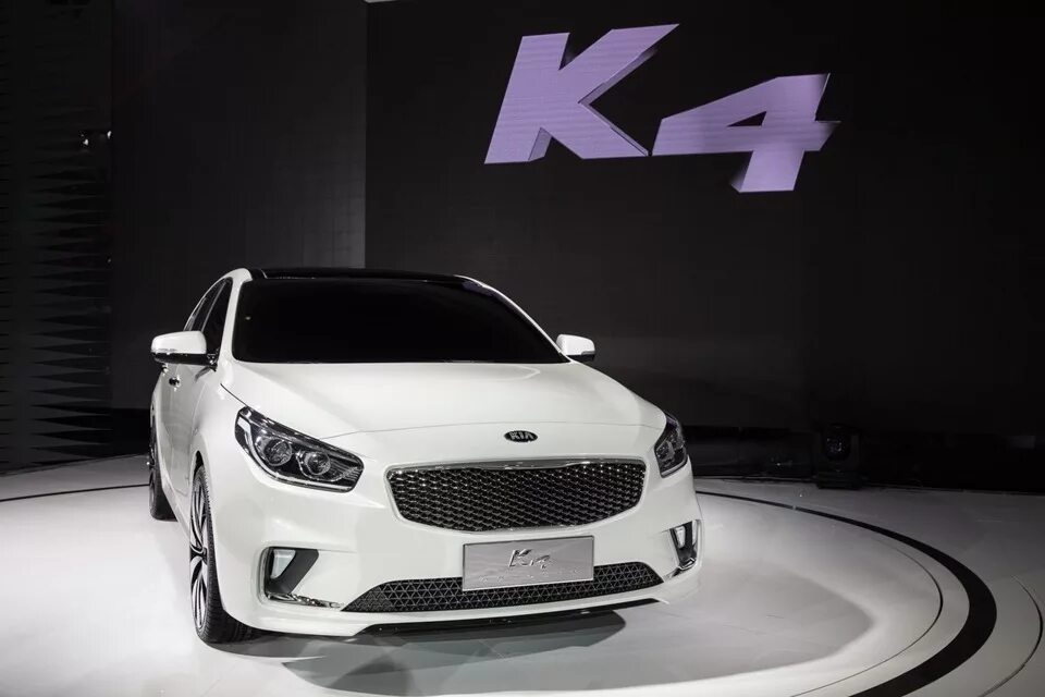 Киа к 10 фото Концепта Kia K4 - KIA Cerato (2G), 1,6 л, 2013 года просто так DRIVE2