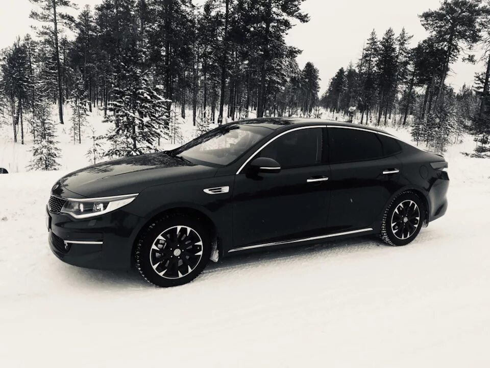 Киа к 2 фото Ну и немного зимних фоток. - KIA Optima (4G), 2,4 л, 2017 года фотография DRIVE2