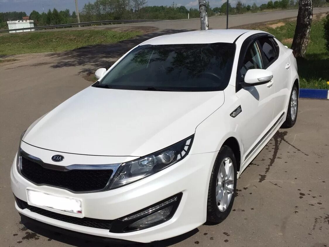 Киа к 5 белая фото Купить б/у Kia K5 I 2.0 AT (165 л.с.) бензин автомат в Шаховской: белый Киа к5 I