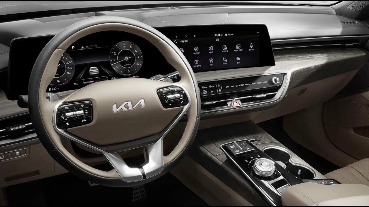 Киа к 8 2024 фото KIA K8 2022. Краткий обзор салона - YouTube