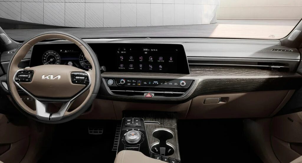 Киа к 8 2024 фото First Official Look Inside Kia's New K8 Sedan That We Won’t Be Getting In Americ
