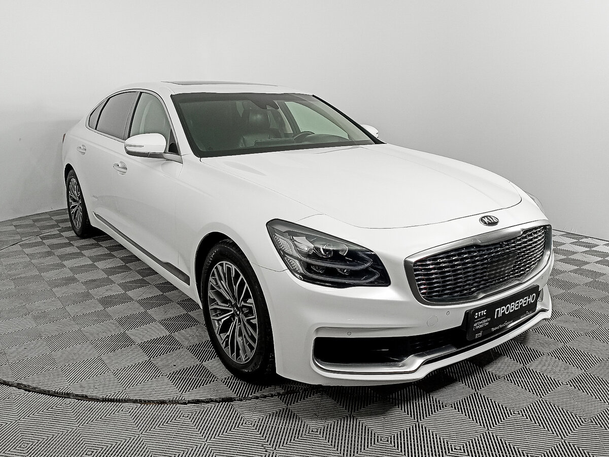 Киа к 900 фото Купить б/у Kia K900 II 3.3 AT (249 л.с.) 4WD бензин автомат в Казани: белый Киа 