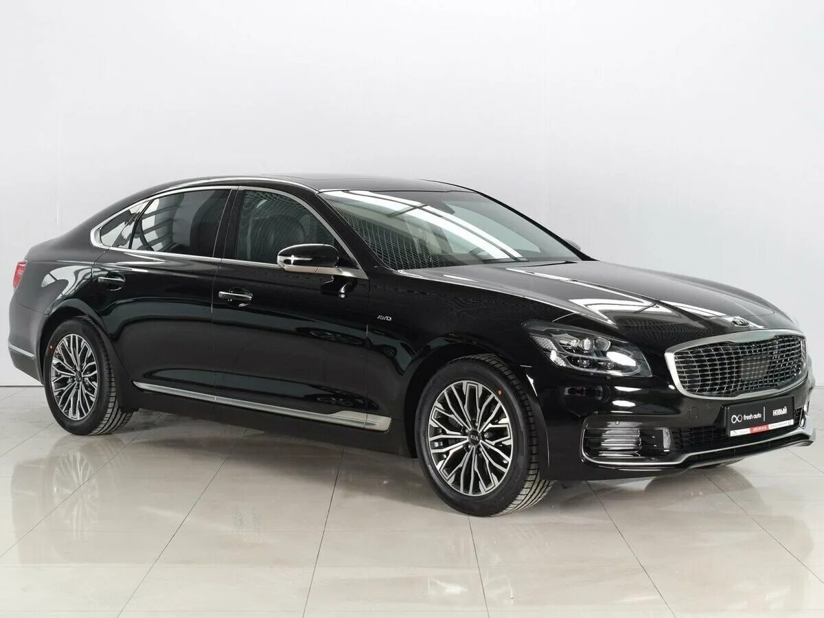 Киа к 900 фото Купить новый Kia K900 II 3.3 AT (249 л.с.) 4WD бензин автомат в Воронеже: чёрный