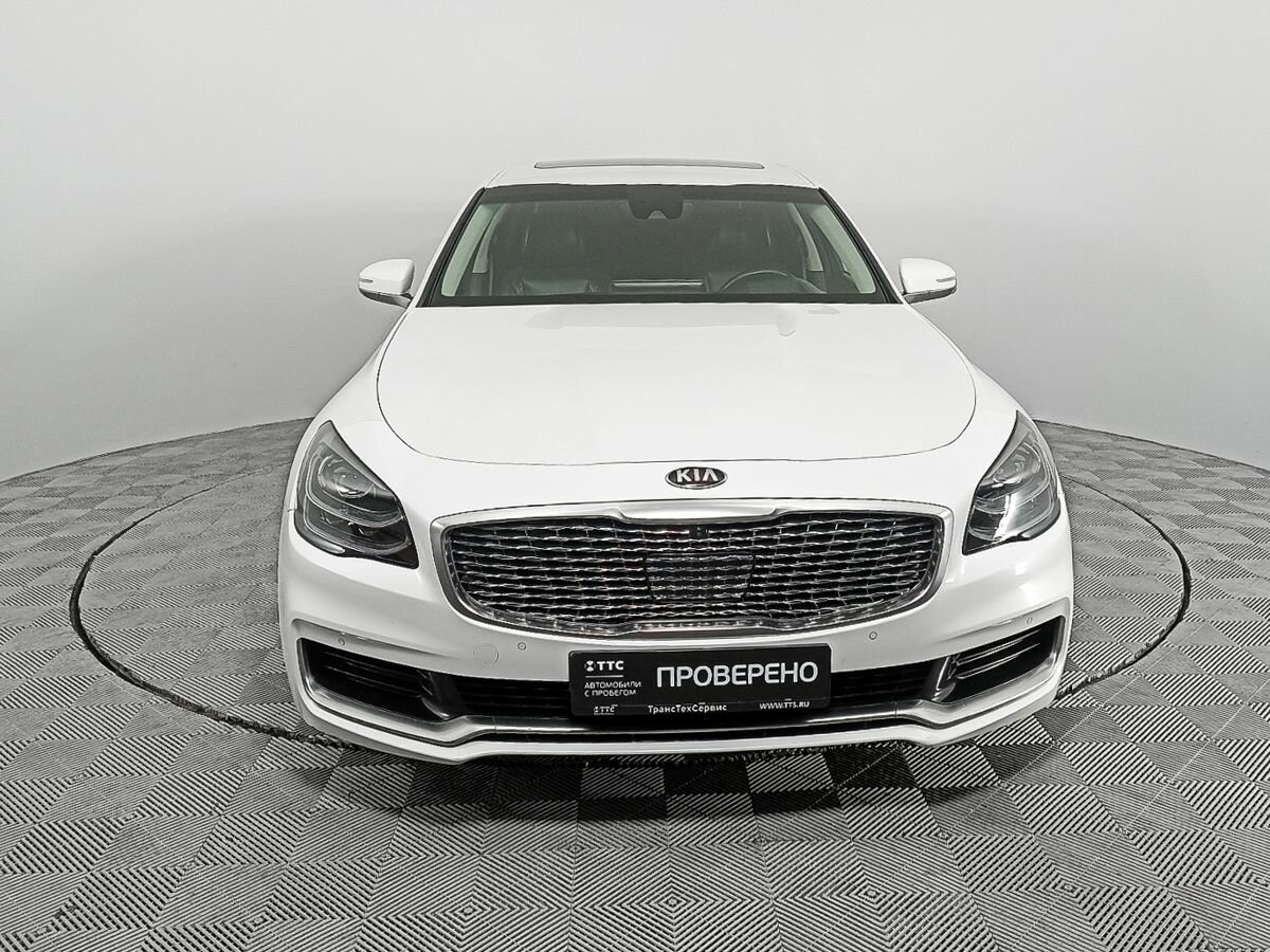 Киа к 900 фото Купить б/у Kia K900 II 3.3 AT (249 л.с.) 4WD бензин автомат в Уфе: белый Киа К90