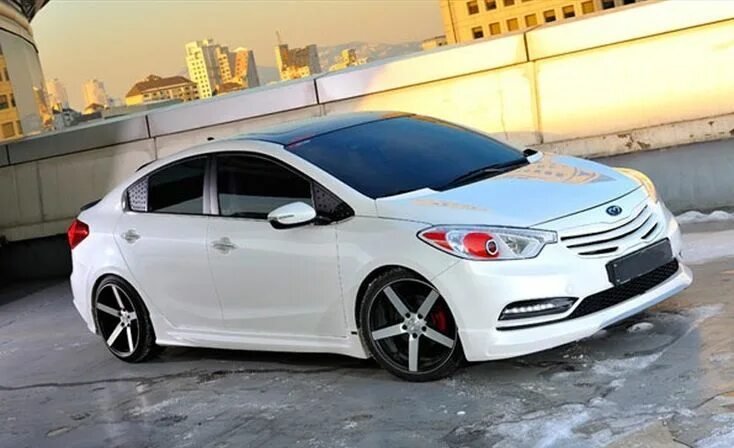 Киа к3 тюнинг ASIAN AUTO DIGEST: New Kia K3 Cerato Forte Modified Bodykit