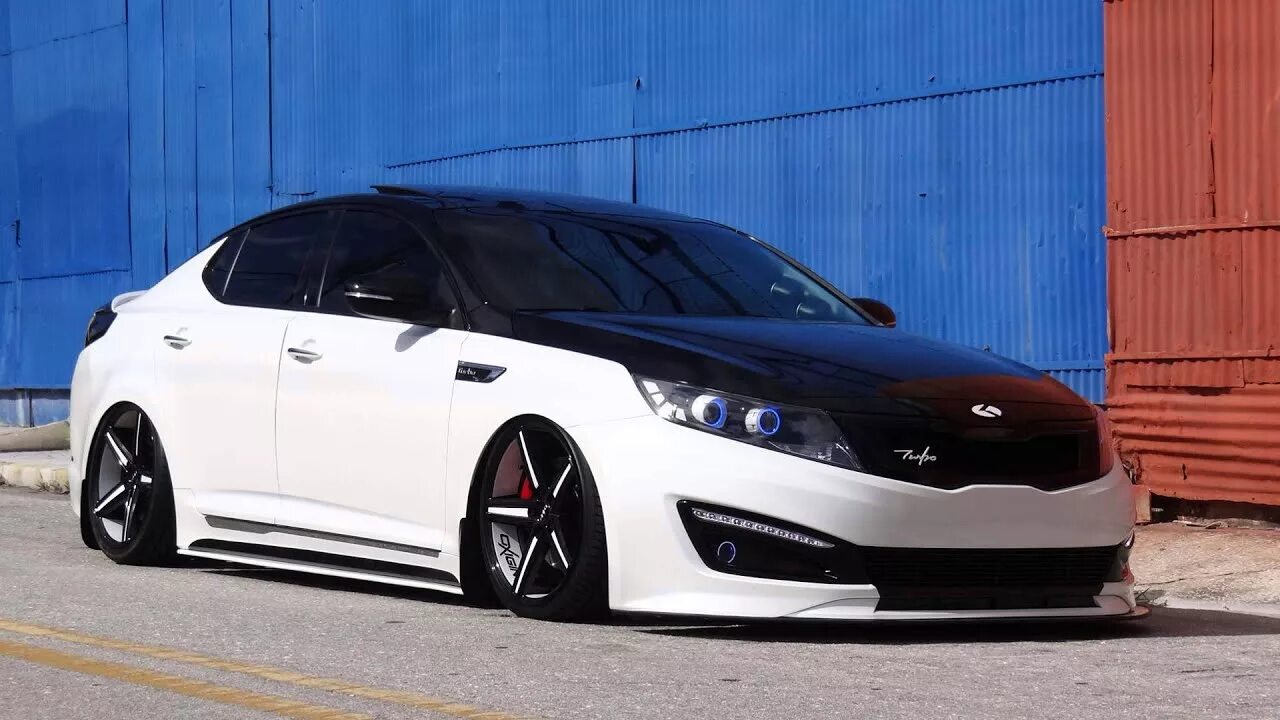 Киа к5 тюнинг обвес Modified Kia Optima K5 Turbo air ride 19" Oxigin concave. - YouTube