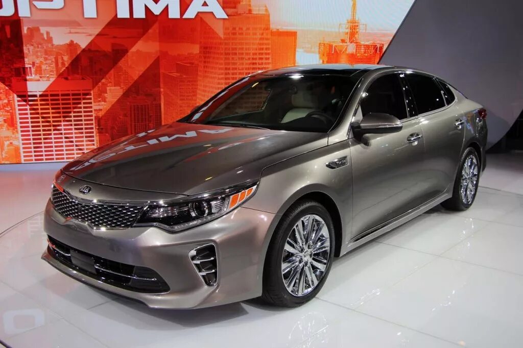 Киа к6 фото La Kia Optima 2016 est dévoilée à New York Ecolo Auto