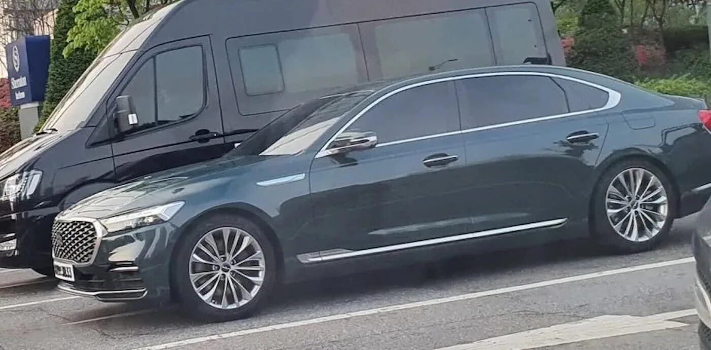 Киа к9 2024 фото Новый Kia K9 впервые сфотографировали без камуфляжа - DRIVE2