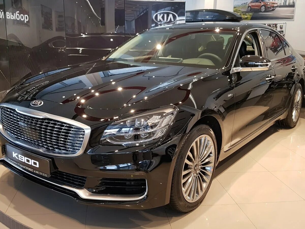 Киа к900 фото Купить новый Kia K900 II 3.3 AT (249 л.с.) 4WD бензин автомат в Москве: чёрный К