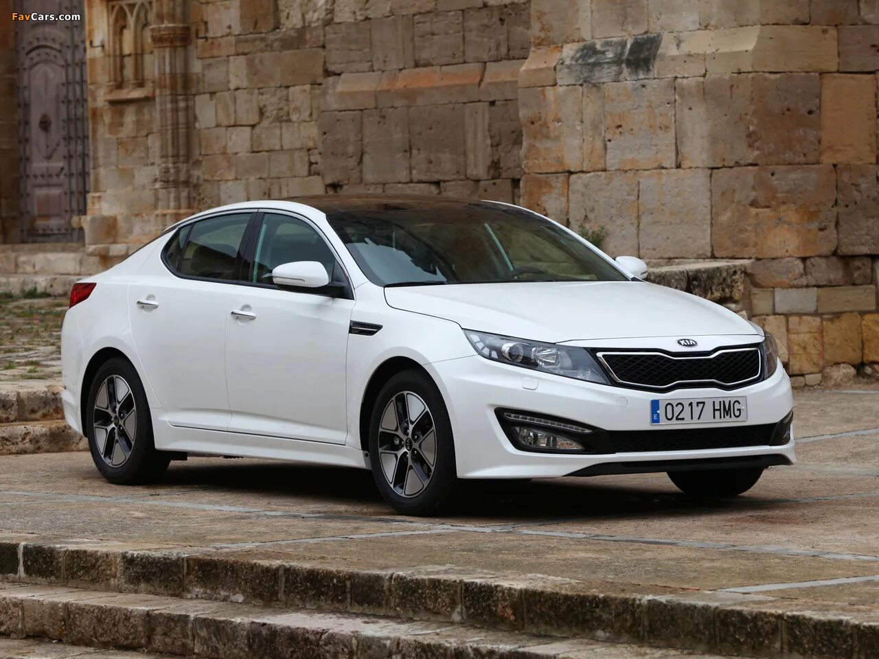 Киа ка 5 фото Kia Optima Hybrid EU-spec (TF) 2012–14 pictures (1280x960)