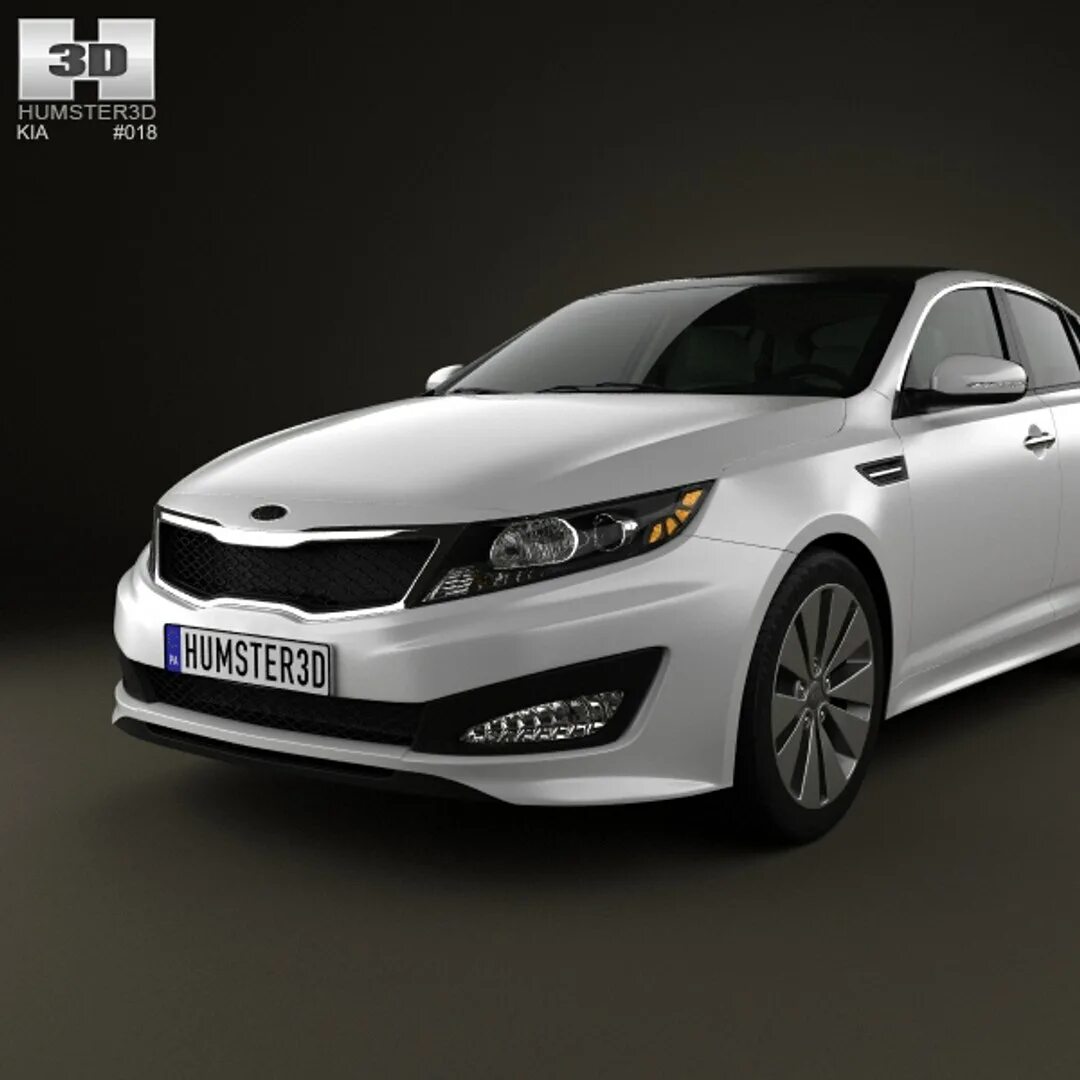 Киа ка 5 фото Kia optima interior 3D 1143654 TurboSquid