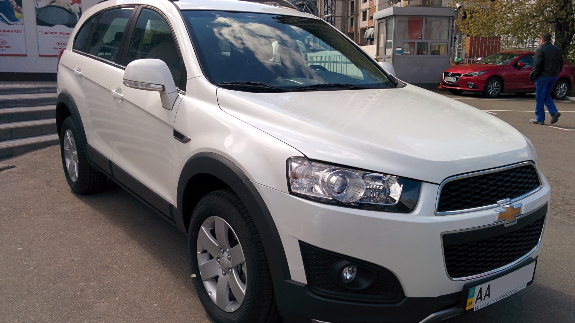 Киа каптива фото Chevrolet Captiva (1G) 2.2 дизельный 2014 SnowCap 2.2 VCDi на DRIVE2