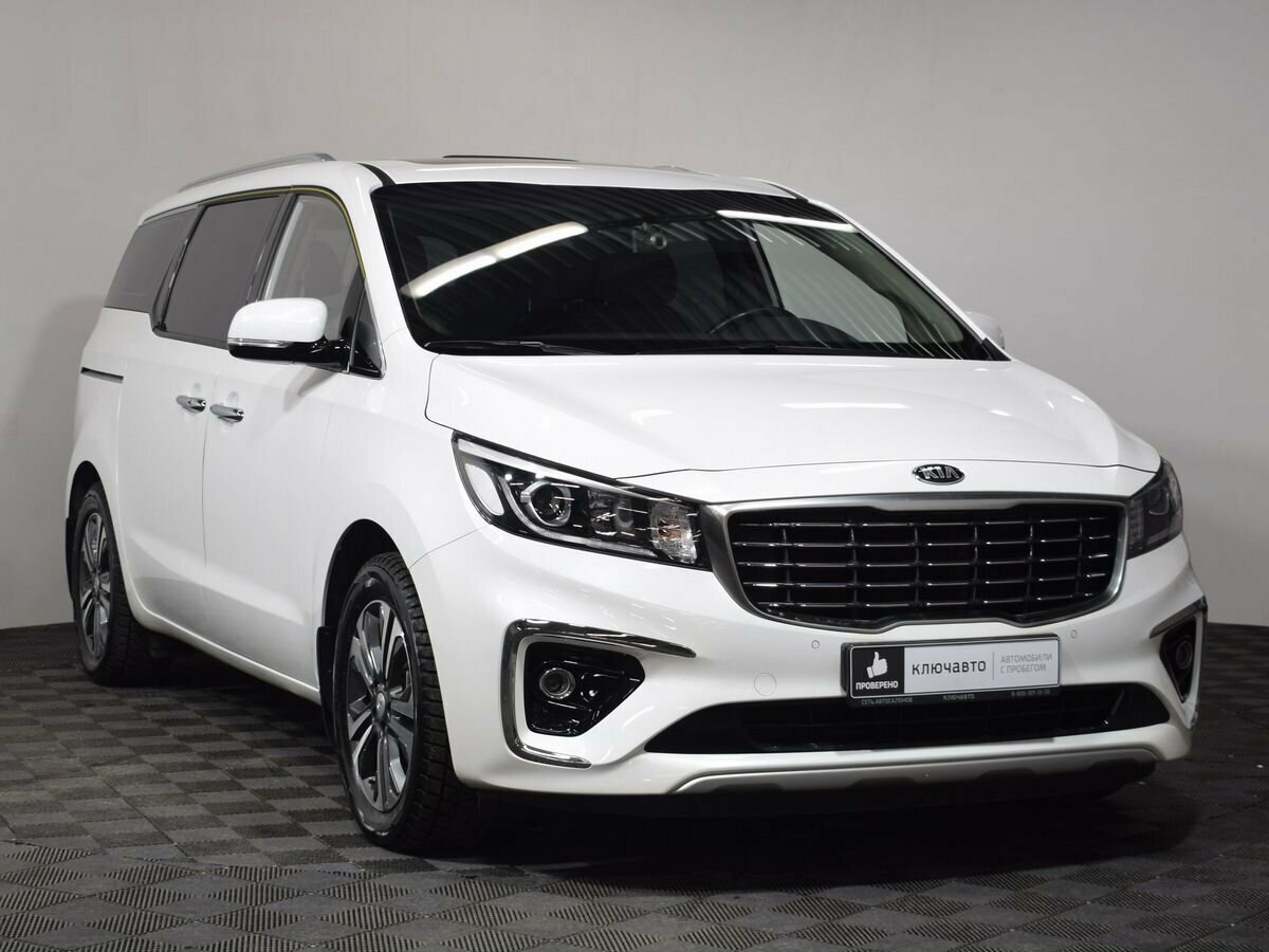 Киа карнивал 2018 фото Купить б/у Kia Carnival III 2.2d AT (202 л.с.) дизель автомат в Санкт-Петербурге