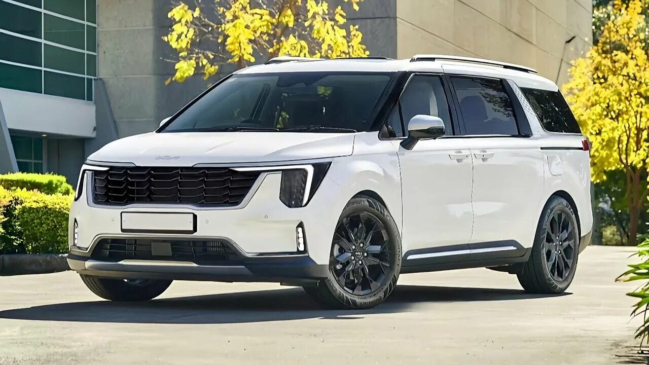 Киа карнивал 2023 цена фото New 2024 KIA Carnival facelift - First Look - YouTube