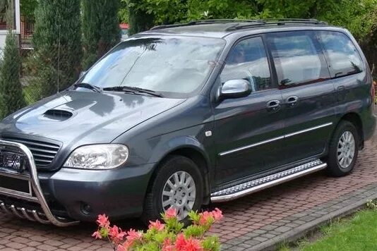 Киа карнивал чип тюнинг Kia Carnival 01-05 sānu sliekšņi KIA Sānu sliekšņi Shop Tuning GT