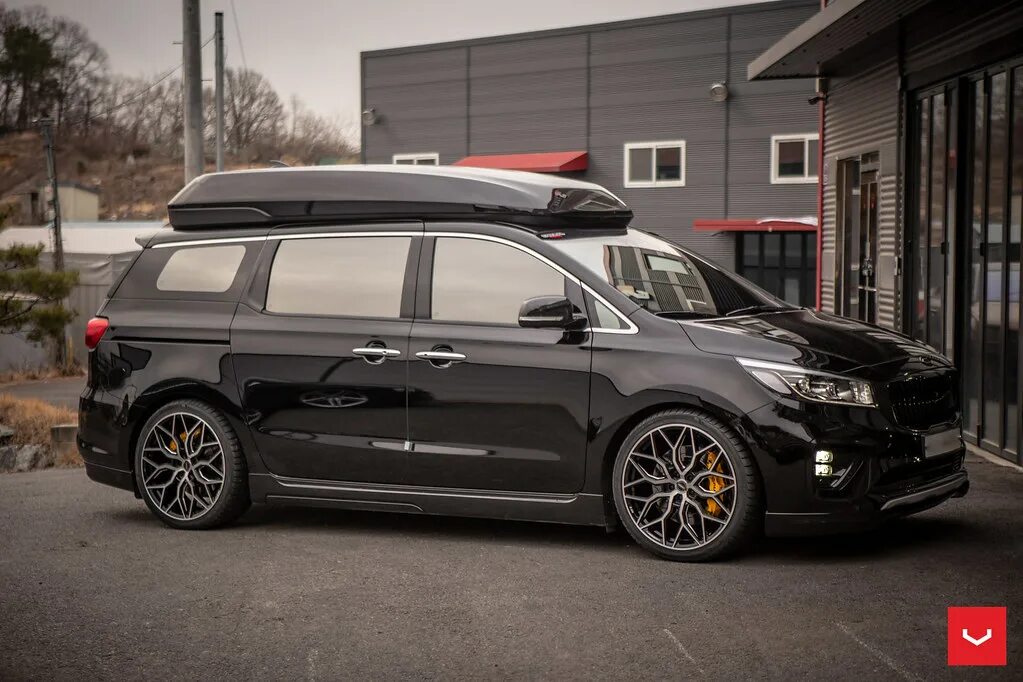 Киа карнивал тюнинг Kia Sedona Hybrid Forged HF-2 Flickr