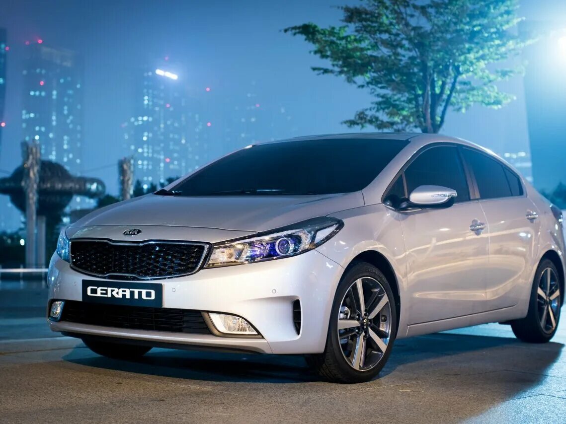 Киа керата фото Купить новый Kia Cerato III 2.0 AT (150 л.с.) бензин автомат в Белгороде: белый 