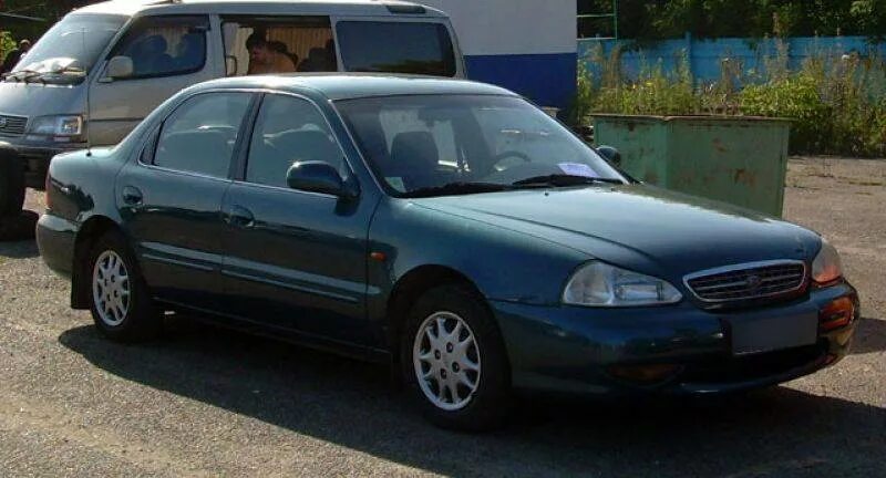 Киа кларус фото Шины и диски для Kia Clarus 2001 2.0i K9, размер колёс на Киа Кларус 2.0i K9