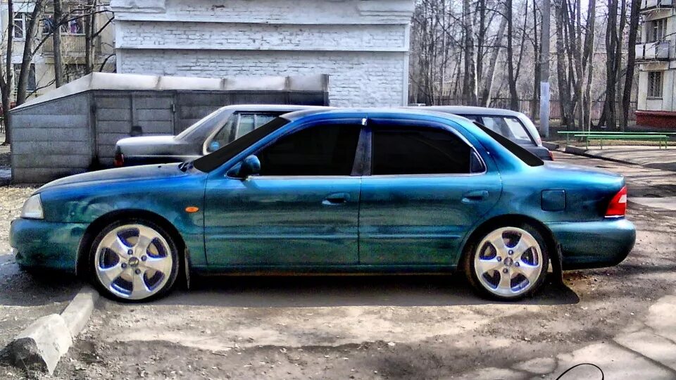 Киа кларус тюнинг KIA Clarus 2.0 бензиновый 2001 aka Emerald 2.0i на DRIVE2