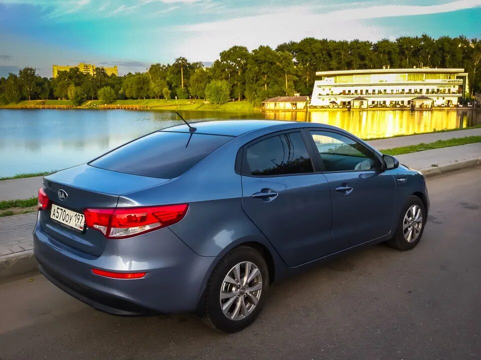 Киа комфорт фото Вот и я затонировался - KIA Rio (3G), 1,6 л, 2015 года стайлинг DRIVE2