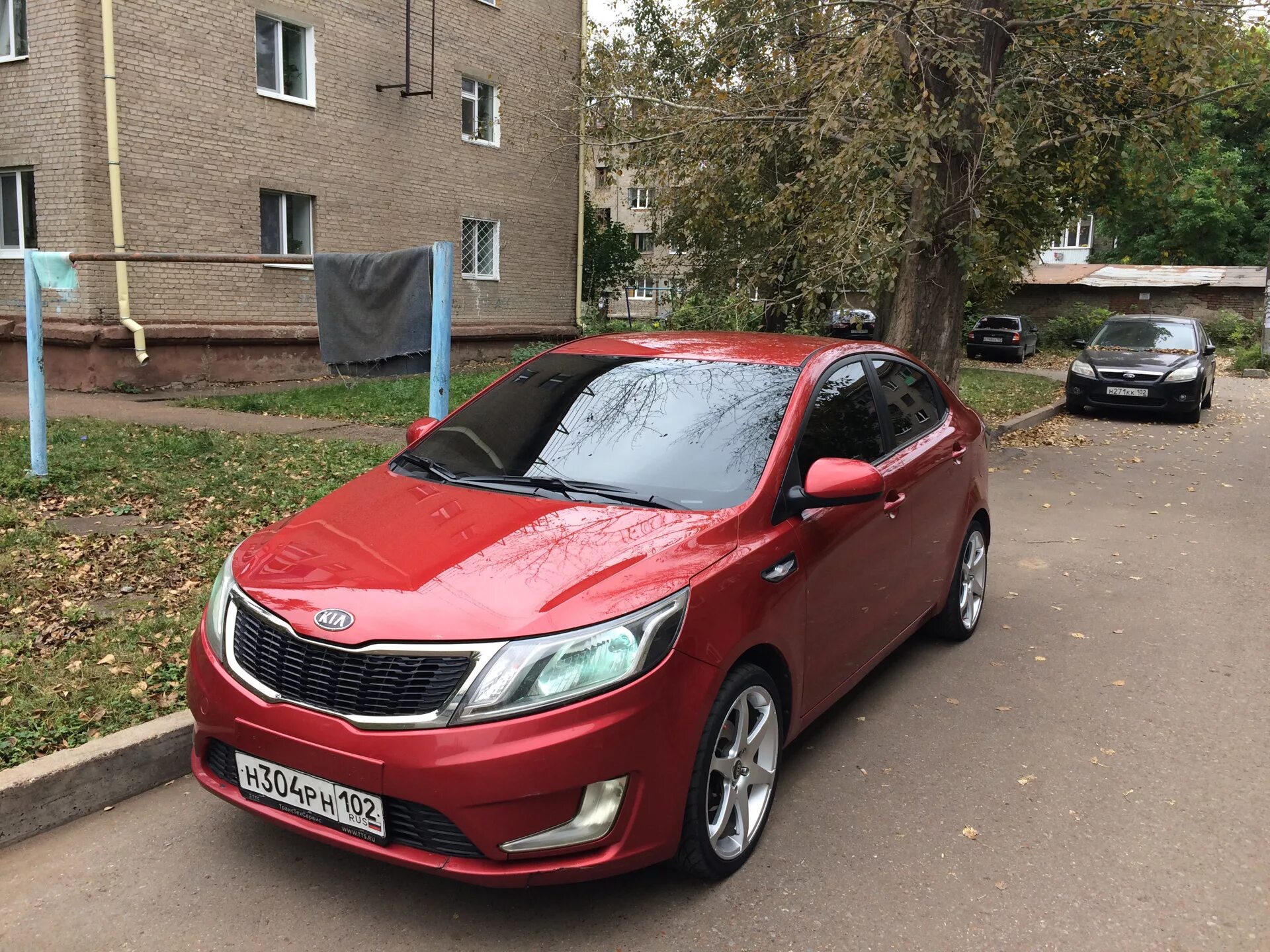 Киа красная фото Полировка) - KIA Rio (3G), 1,4 л, 2012 года другое DRIVE2