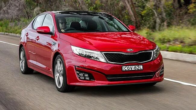 Киа красная фото Kia Optima Platinum 2014 review CarsGuide