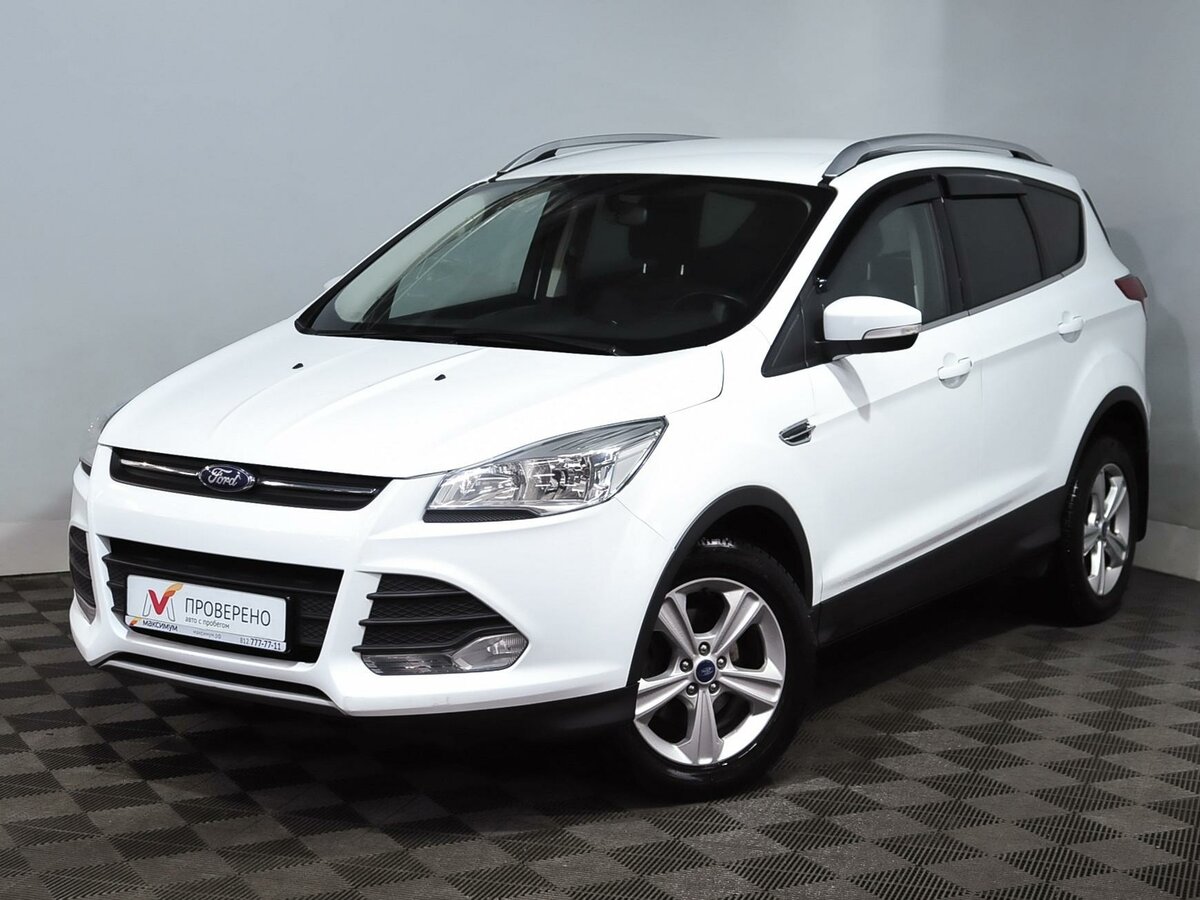 Киа куга фото Купить б/у Ford Kuga II 2.5 AT (150 л.с.) бензин автомат в Санкт-Петербурге: бел