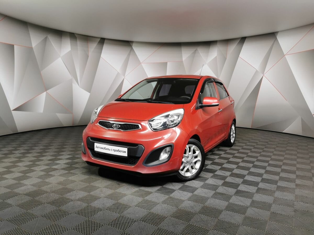 Киа куп фото Купить б/у Kia Picanto II 1.3 AT (85 л.с.) бензин автомат в Москве: красный Киа 