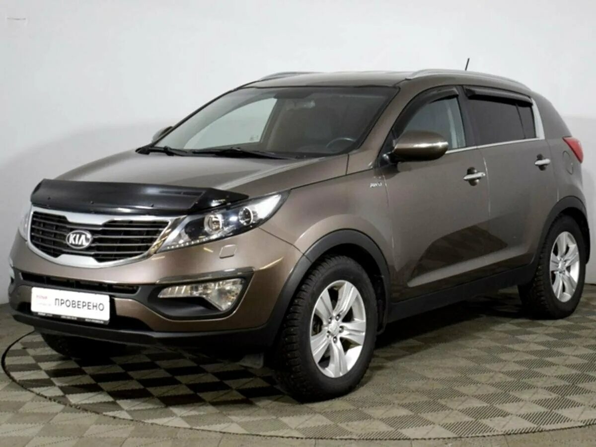 Киа купить бу фото Купить б/у Kia Sportage III 2.0 AT (150 л.с.) 4WD бензин автомат в Москве: корич