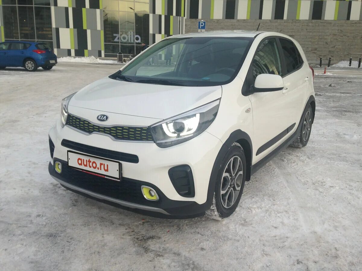 Киа лайн фото 2019 Купить б/у Kia Picanto III X-Line 1.3 AT (84 л.с.) бензин автомат в Одинцово: бе