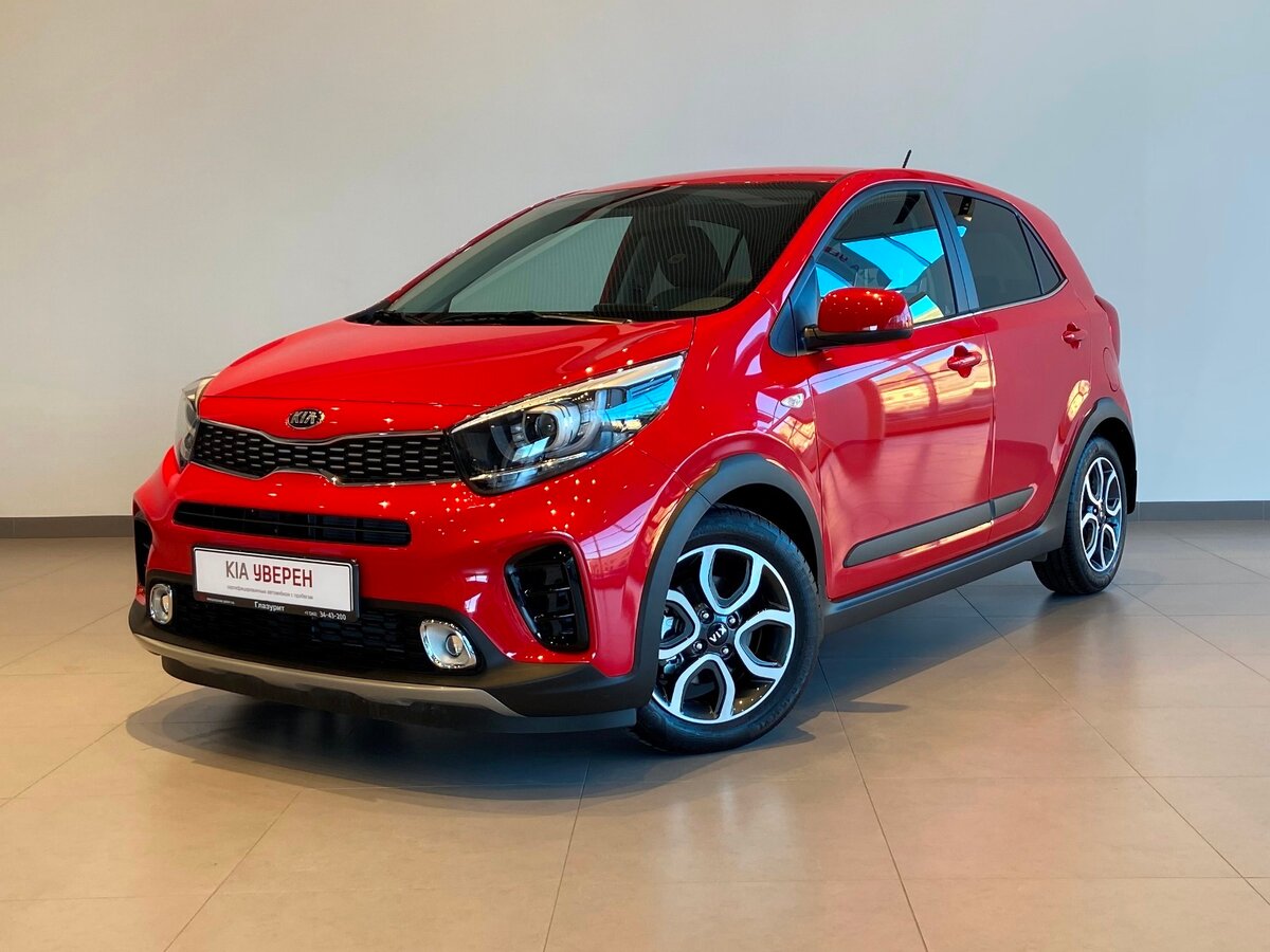 Киа лайн фото 2019 Купить б/у Kia Picanto III X-Line 1.3 AT (84 л.с.) бензин автомат в Екатеринбург