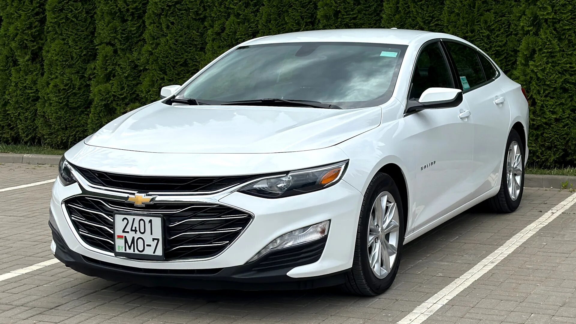 Киа малибу фото Chevrolet Malibu (9G) 1.5 бензиновый 2020 "Белоснежка" на DRIVE2