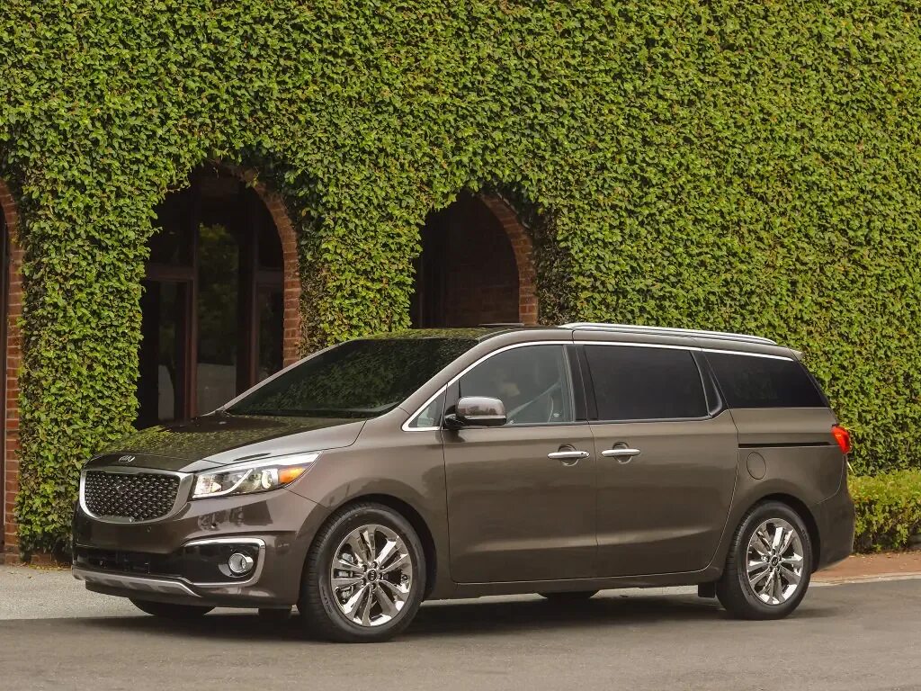 Киа минивэн фото Kia Sedona 2014, 2015, 2016, 2017, 2018, минивэн, 3 поколение, YP технические ха