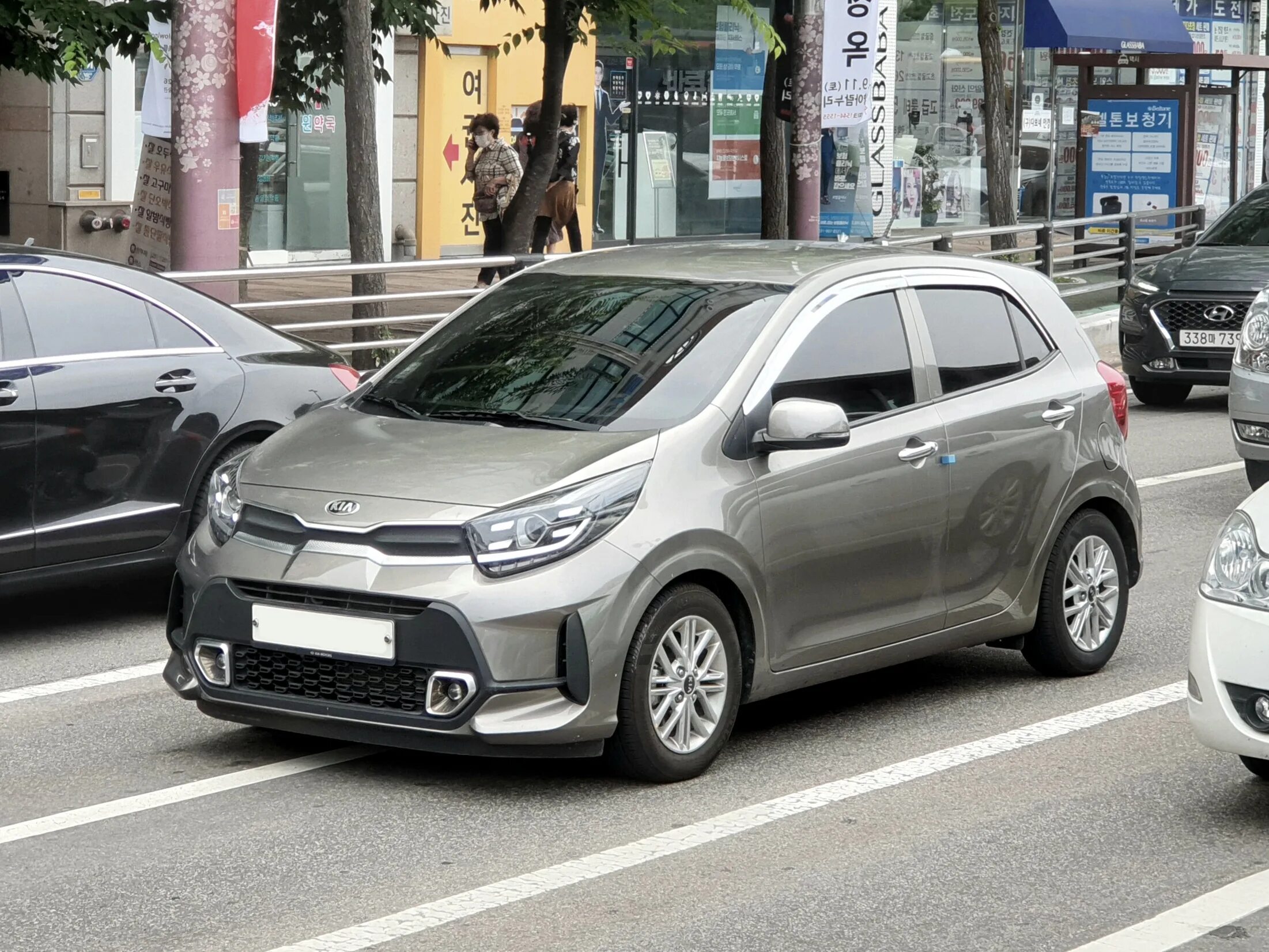Киа монинг фото Файл:Kia Morning JA FL grey (1).jpg - Википедия