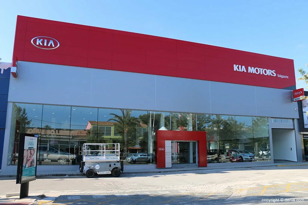 Киа моторс фото Kia Motors Valgauto вход - Dénia.com