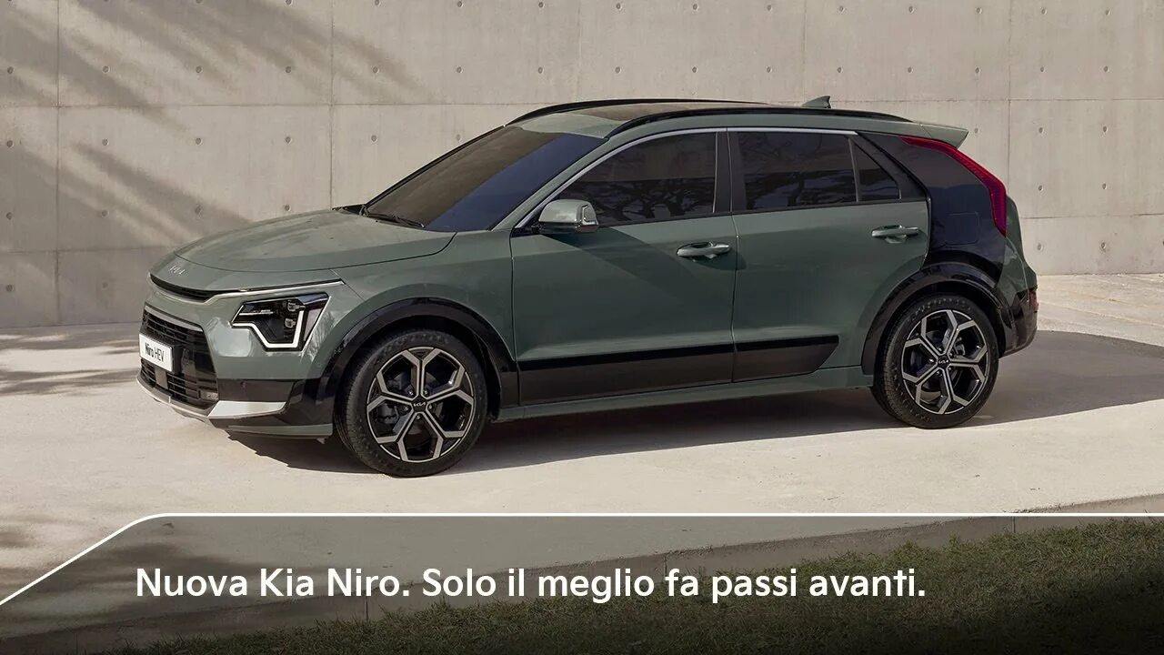 Киа ниро фото Kia Nuova Kia Niro. Solo il meglio fa passi avanti. - YouTube