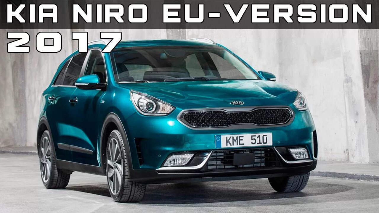 Киа ниро фото 2017 Kia Niro EU-Version Review Rendered Price Specs Release Date - YouTube