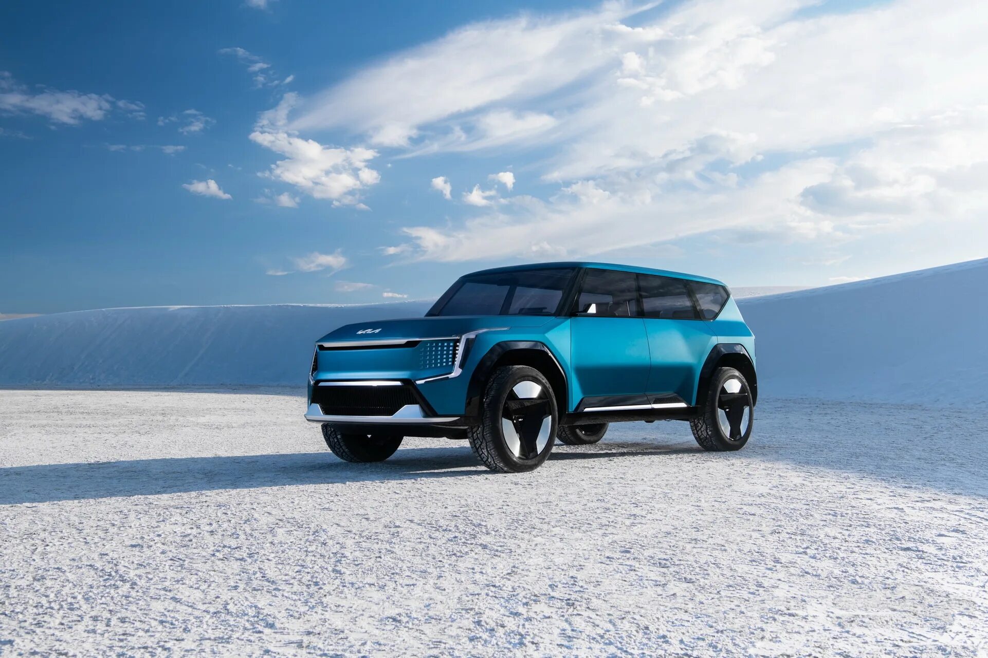 Киа нова фото Kia подтвердил выход флагманского электрического кроссовера EV9 - новость от Авт