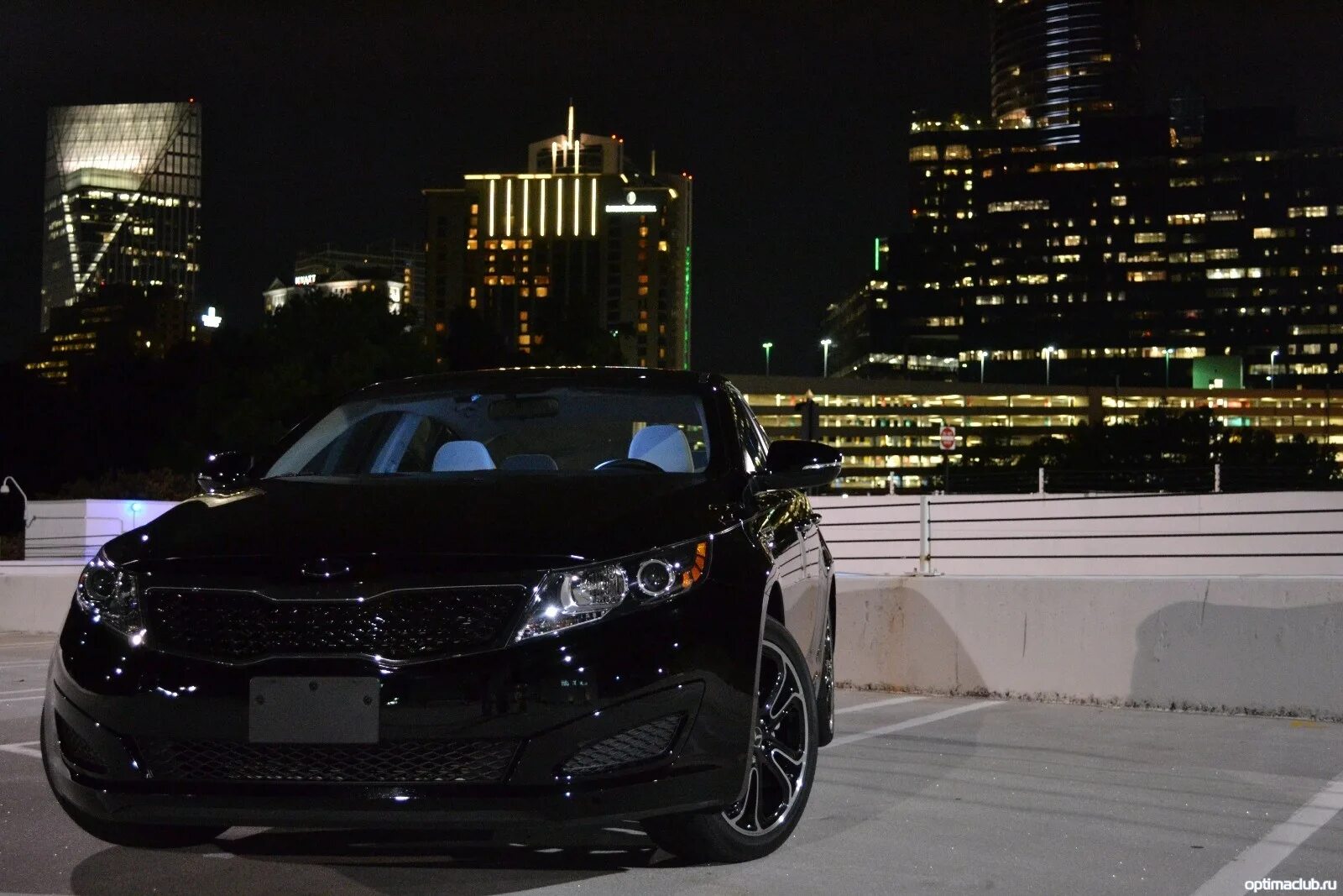 Киа опи ночные фото машины kia optima цвет черный (Ebony Black ) - Фото Kia Optima