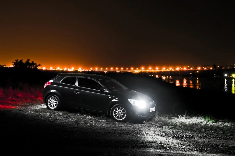 Киа опи ночные фото машины Фоточка - KIA Pro_Ceed, 1,4 л, 2008 года фотография DRIVE2