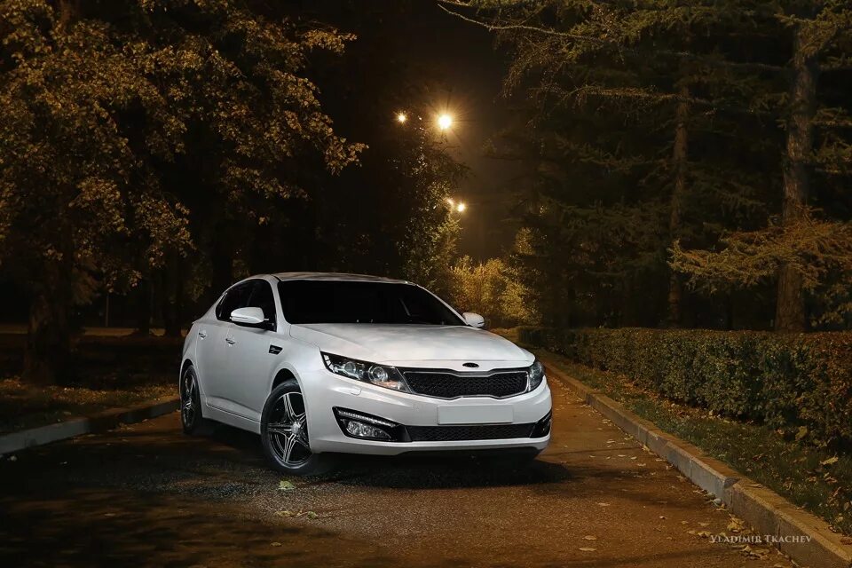 Киа опи ночные фото машины Пара тройка фото авто. - KIA Optima (3G), 2,4 л, 2012 года наблюдение DRIVE2