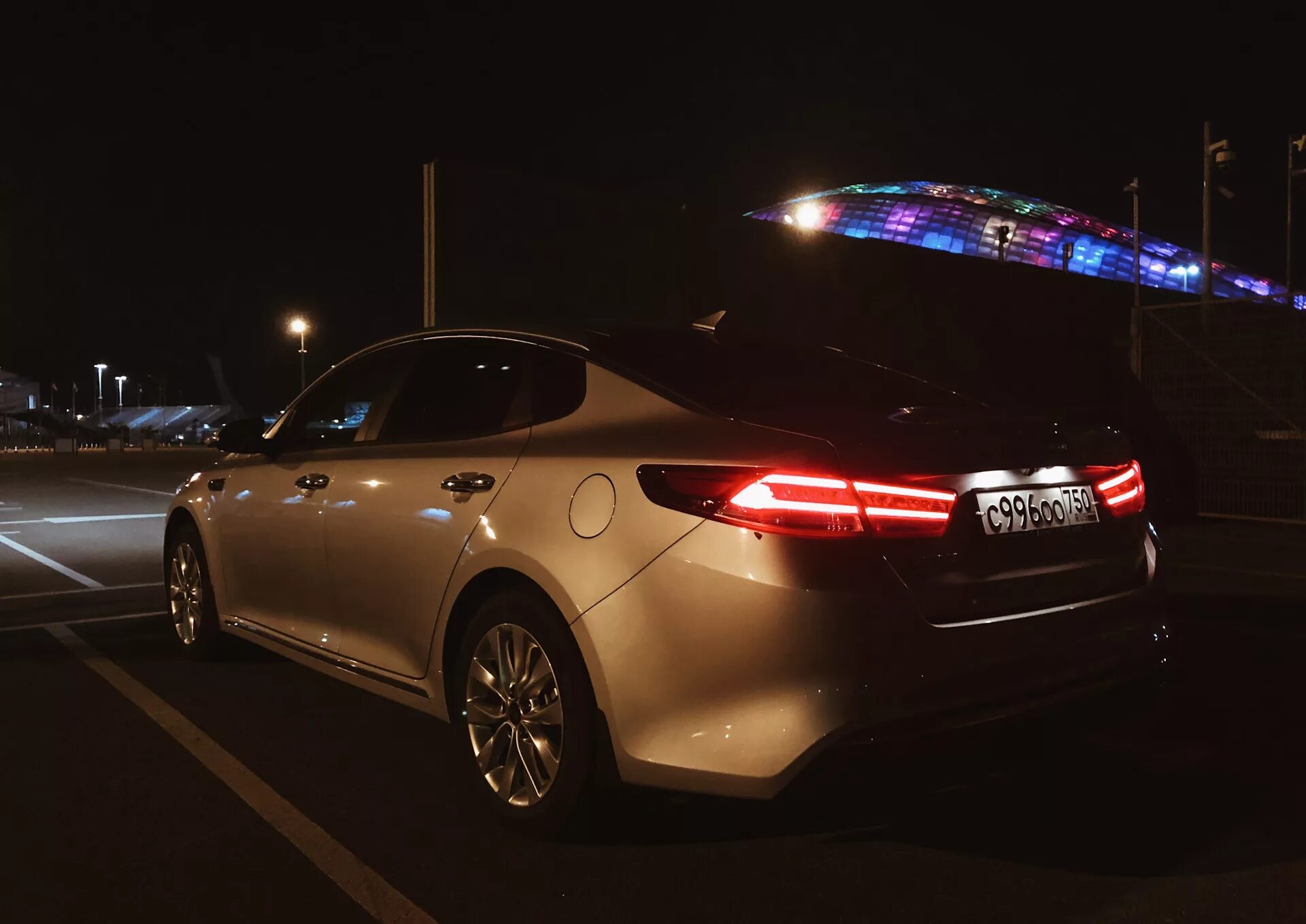 Киа опи ночные фото машины Отпуск продолжается - KIA Optima (4G), 2 л, 2018 года фотография DRIVE2