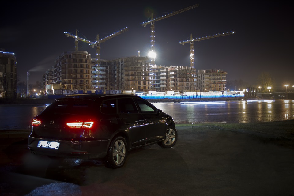 Киа опи ночные фото машины Темнота друг молодежи /ночные фотки/ - SEAT Leon FR (Mk3), 1,8 л, 2014 года фото