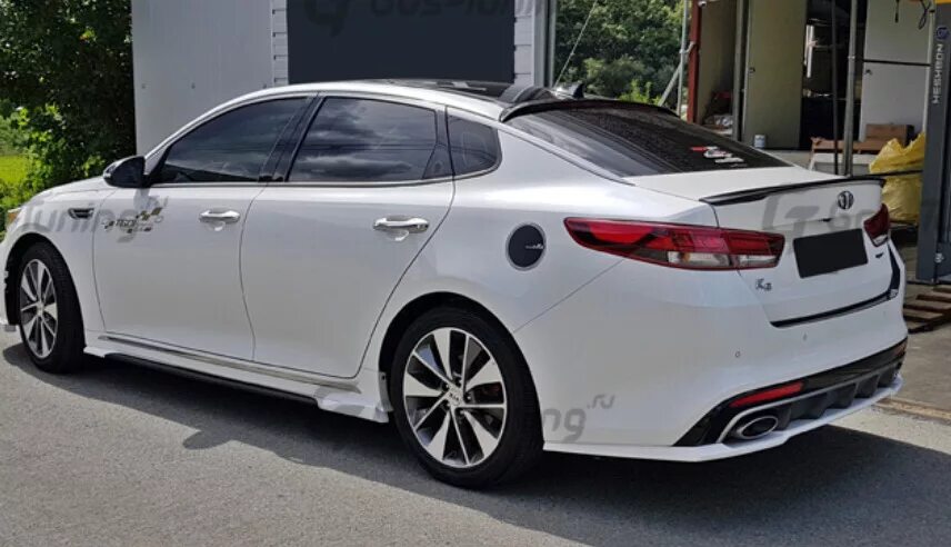 Киа оптима 2 фото Обвес на Оптиму - KIA Optima (4G), 2,4 л, 2017 года тюнинг DRIVE2