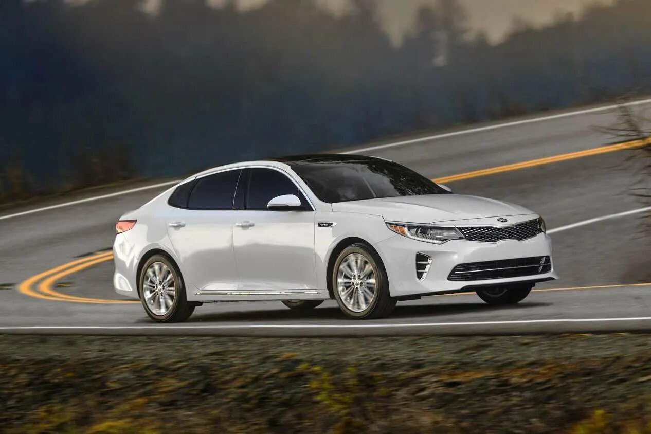 Киа оптима 2016 фото Новый седан Kia Optima стал статуснее