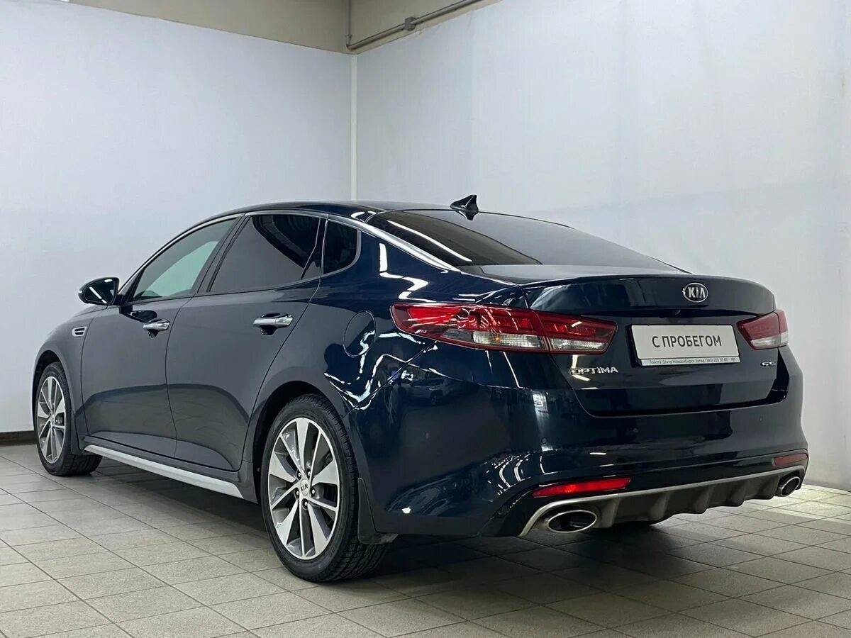 Киа оптима 2017 года фото Купить б/у Kia Optima IV 2.4 AT (188 л.с.) бензин автомат в Новосибирске: синий 